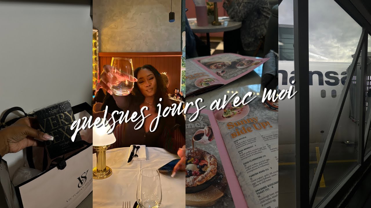DAILY VLOG: quelques jours avec moi | 24h à Paris, anniversaire de S., préparation pour mon voyage
