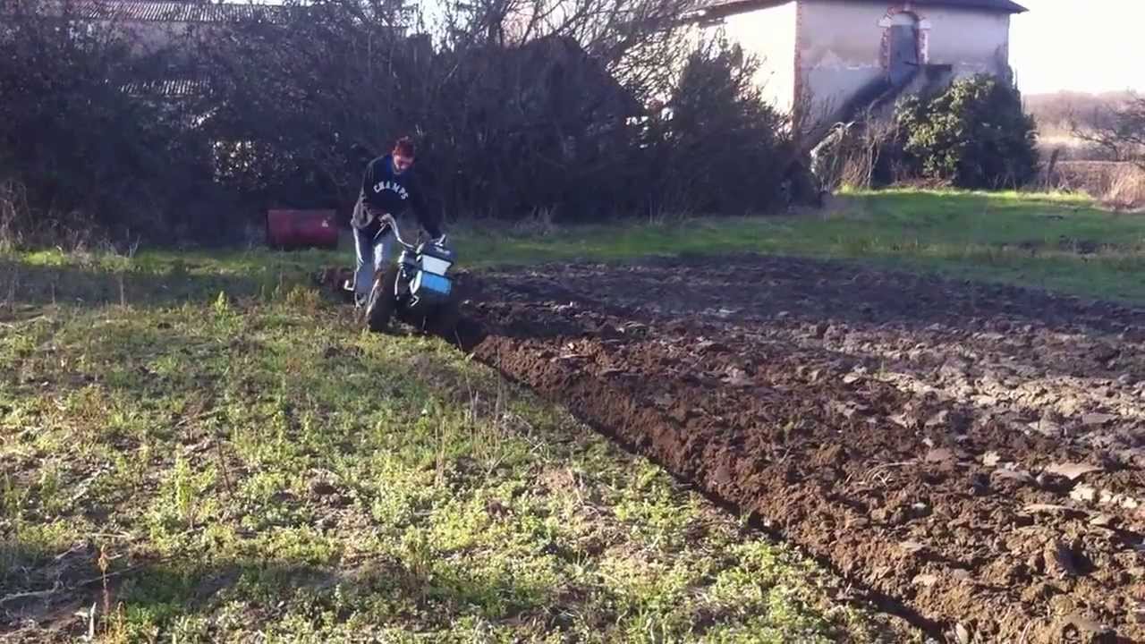 motoculteur staub pp2x labour printemps 2013