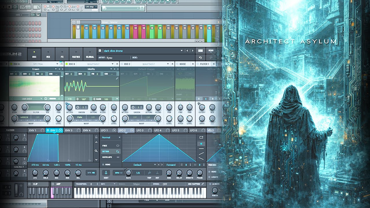 Architect Asylum Presets Bank In Serum 2 / DIVA