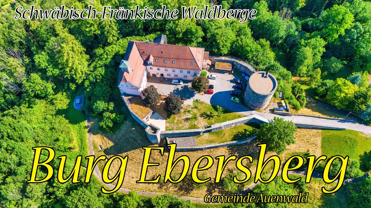 Burg / Schloss Ebersberg, Lippoldsweiler, DJI Mini 4 Pro, Ebersberg Castle, Lippoldsweiler
