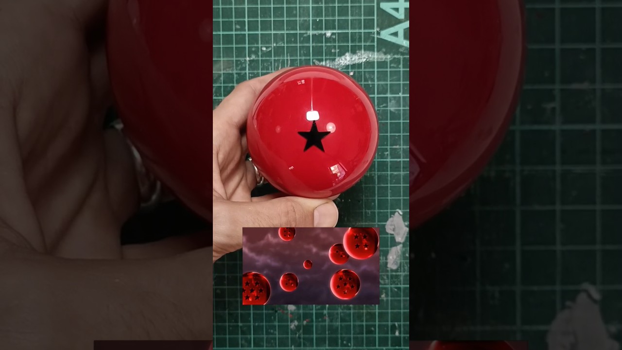 Tutorial de c&oacute;mo hacer las esferas del Drag&oacute;n Oscuras 🔴 de Super Dragon Ball Heroes.