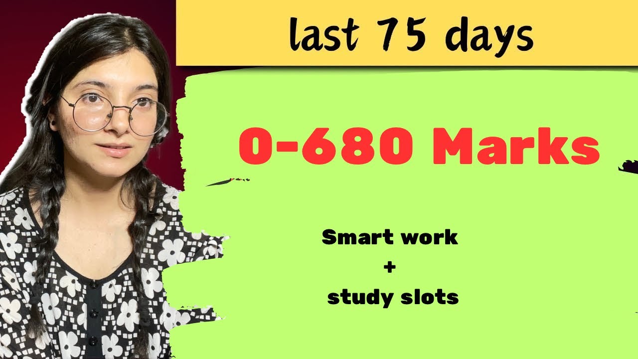 Last 75 days PLAN ✅ for 680+ Marks In NEET 2025 | Is It Still possible to crack NEET | #neet #study