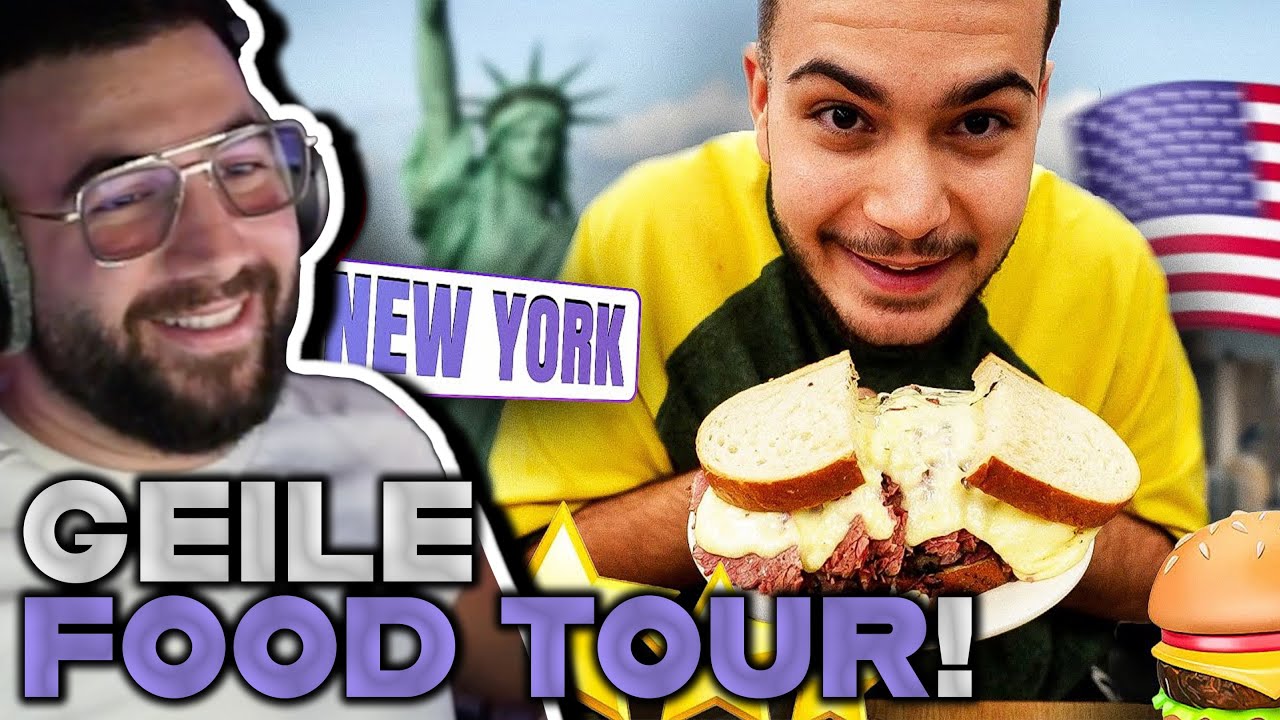 ÖHMMM xHORNY…. 🤣😏 (Ansage an Mr. Öhmm) 😨 Mert reagiert auf New York Food Tour || MertAbiReacts