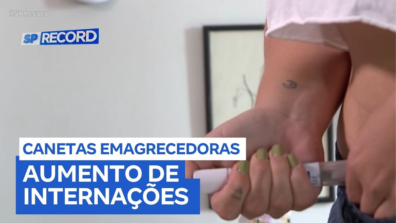 Uso de canetas emagrecedoras aumenta internações no Brasil