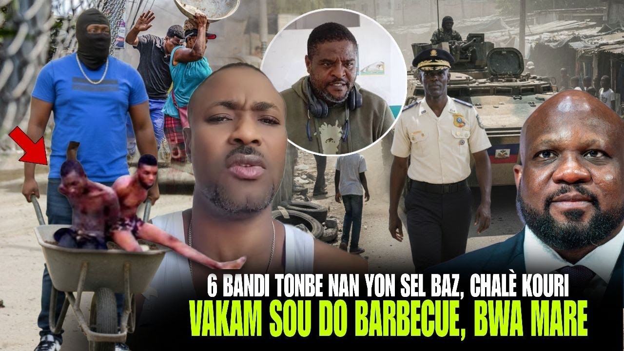 6 Bandi tonbe nan yon sel baz, Krisla bloke Kafou, Barbecue antre nan Silans, Jeff mande lapè, CPT