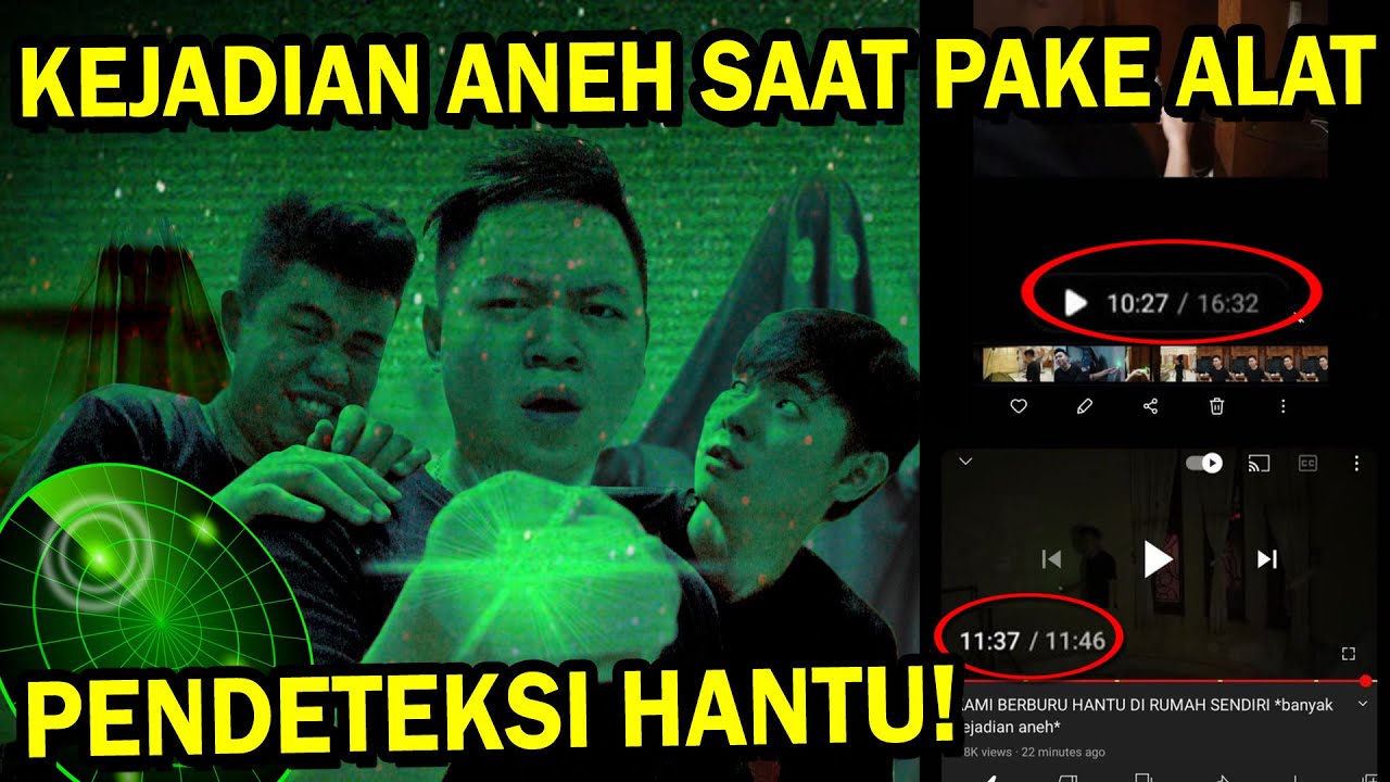 Kejadian aneh di Video Berburu Hantu di Rumahku!