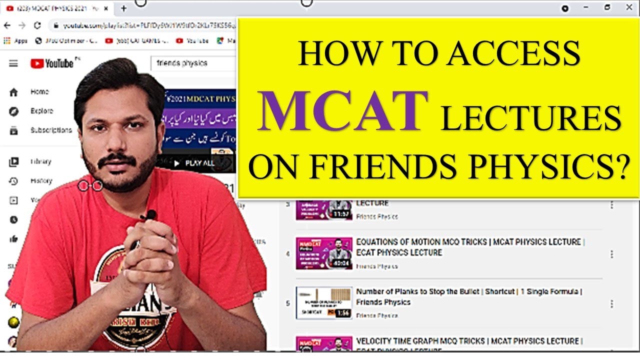 MCAT LECTURES FOR FREE | PHYSICS | CHEMISTRY | LATEST LECTURES 2021 | MCAT ACADMY OR NOT | SIR ALI