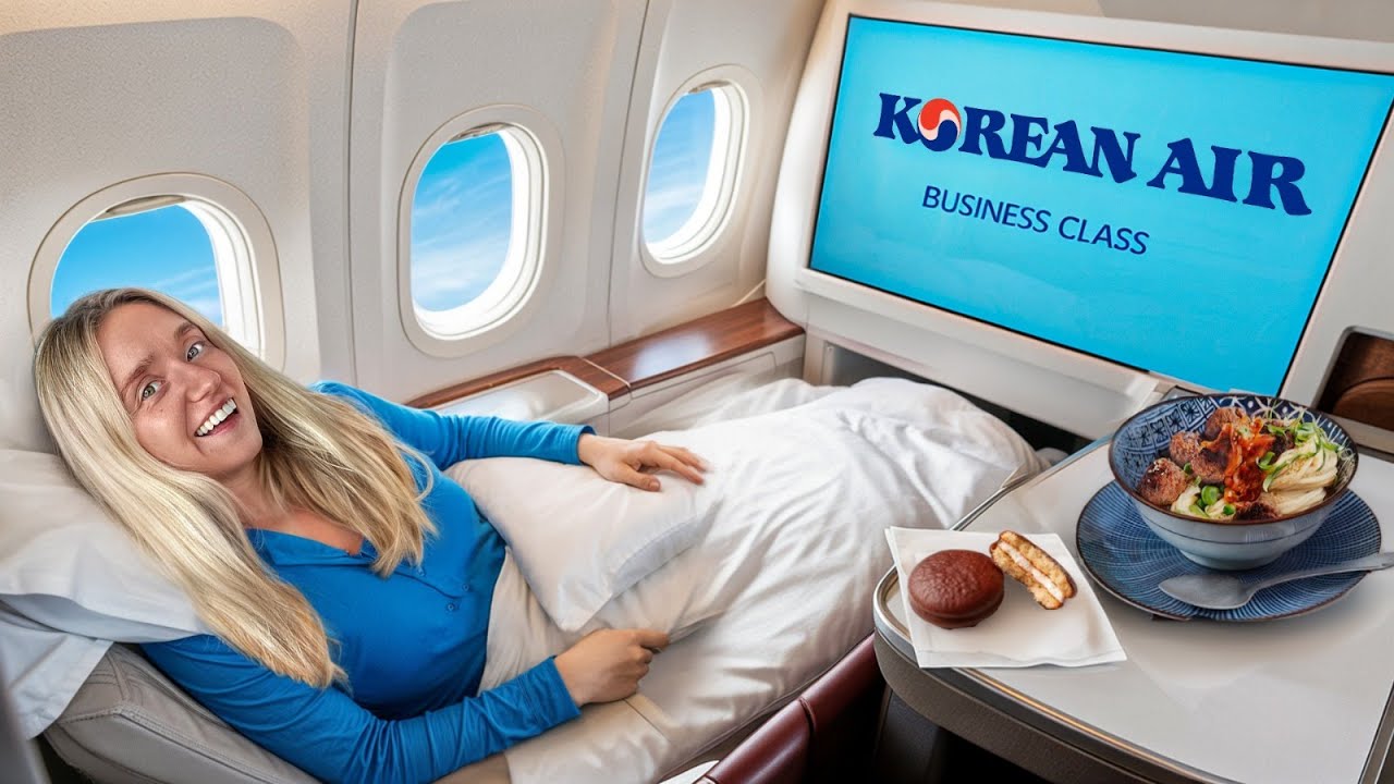 I Tried South Korean Business Class...
