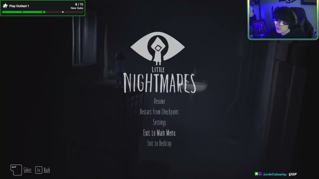 Little Nightmares full DLC playthrough
