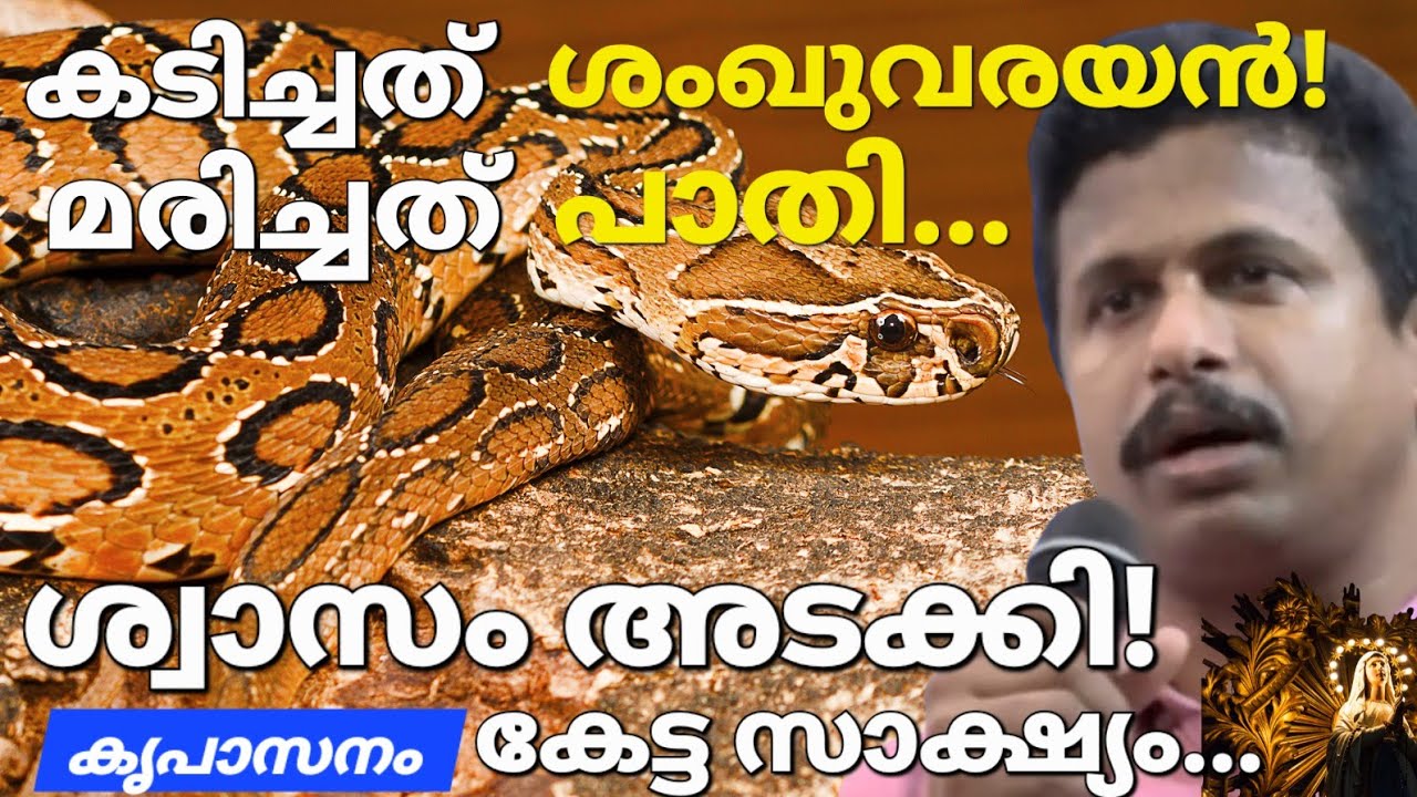 പെട്ടെന്ന് എന്റെ ദേഹം ആകെ...! Kreupasanam live 