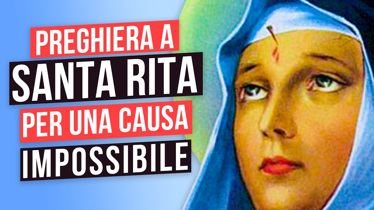 🌹 Preghiera a Santa Rita per i casi impossibili 🙏 Preghiera miracolosa 🌹