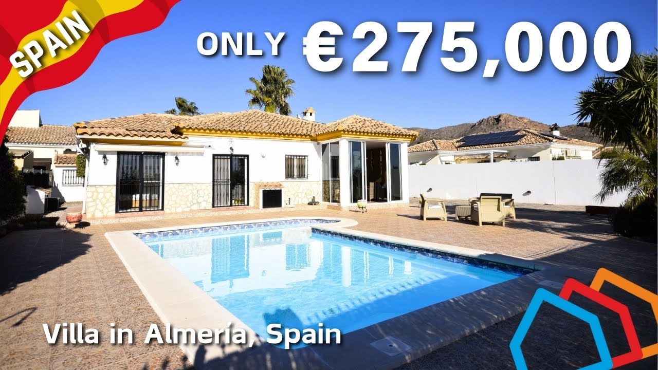 RESERVED! Villa for sale in Arboleas, Almeria, Spain | Villa Charm | 3 bed 3 bath villa with a pool
