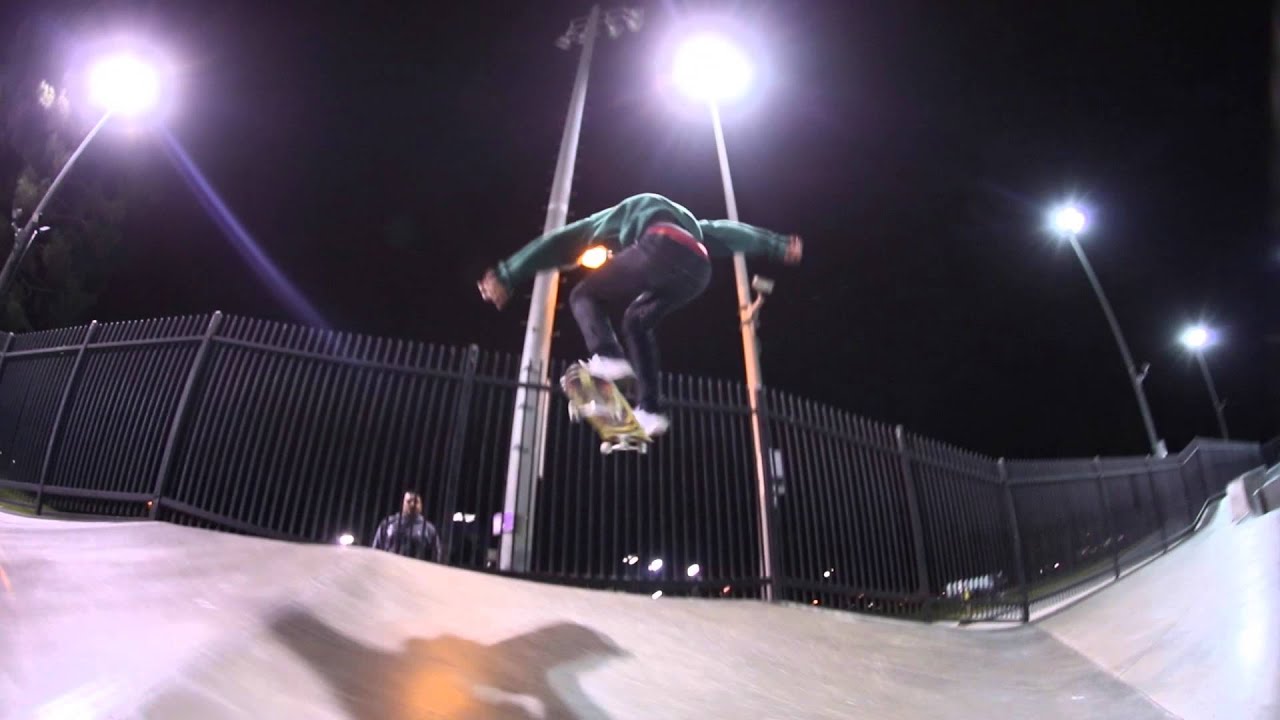 Chino Skatepark Round 2 with Nyjah Huston