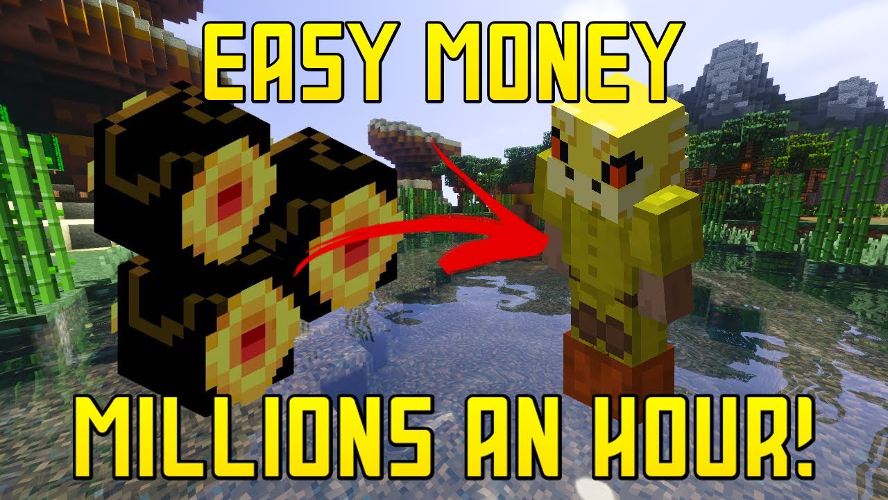 *EASY* NEW Money Making Method to GET RICH FAST! - Hypixel Skyblock