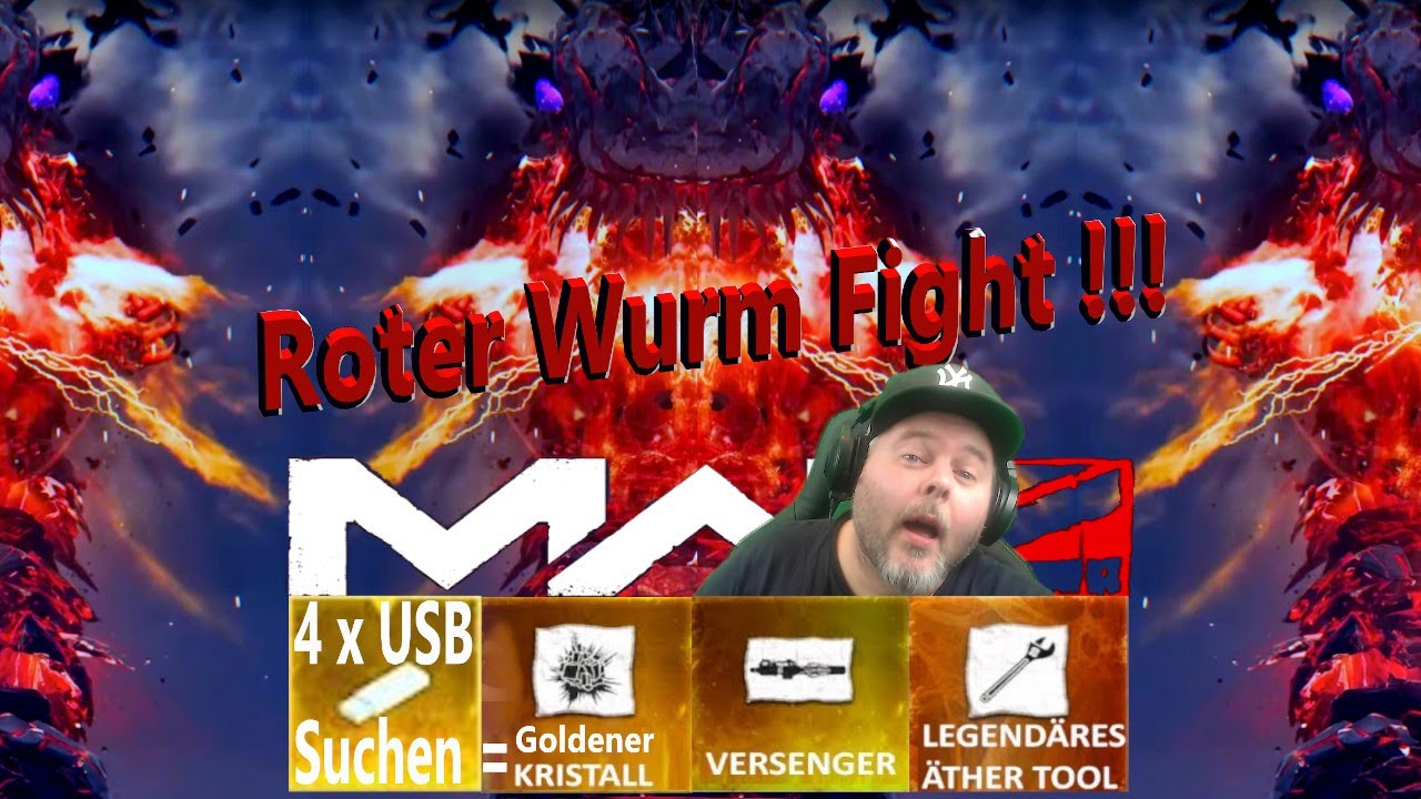 Info zu Red Worm in MWZ + Goldener Kristall + Legendäres Äther Tool + Versenger MW3