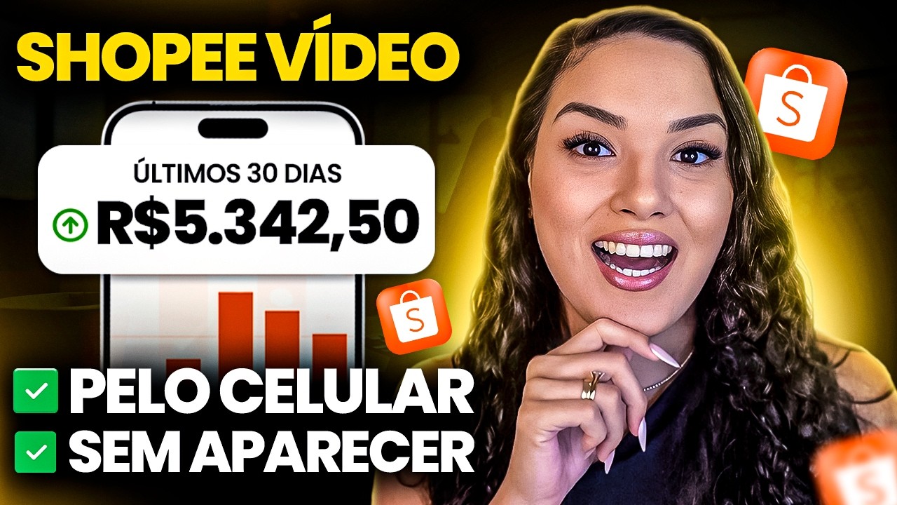 SHOPEE VÍDEO: COMO VENDER TODOS OS DIAS NA SHOPEE SEM APARECER E USANDO SÓ O CELULAR
