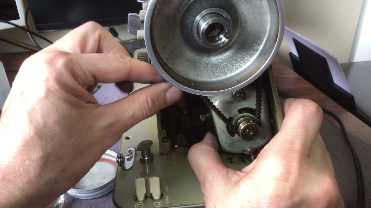 MAINTENANCE SERIES #7: Just Go Step by Step & You Can Install a Necchi Supernova Belt & Hand Wheel!!