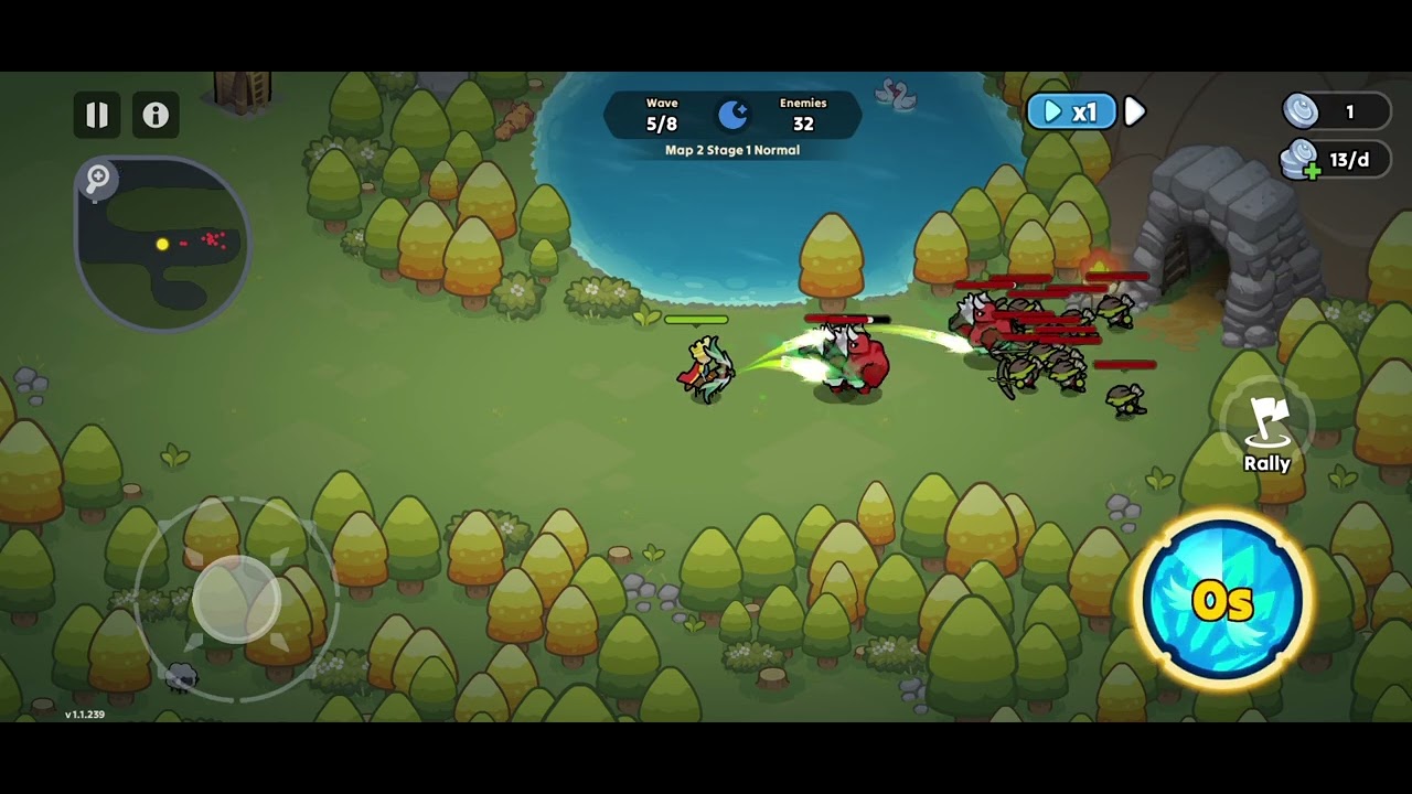 Nightfall Kingdom Frontier - Example Gameplay 