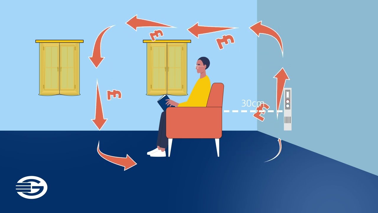 Optimise your home heating: Move furniture for better heat circulation