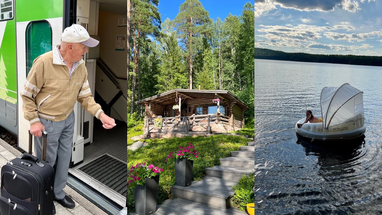 Toinen mökkipäivä ja kotimatka