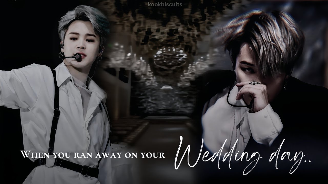 𝐖𝐡𝐞𝐧 𝐲𝐨𝐮 𝐫𝐚𝐧 𝐚𝐰𝐚𝐲 𝐨𝐧 𝐲𝐨𝐮𝐫 𝐰𝐞𝐝𝐝𝐢𝐧𝐠 𝐝𝐚𝐲..  [𝐉𝐢𝐦𝐢𝐧 𝐨𝐧𝐞𝐬𝐡𝐨𝐭]