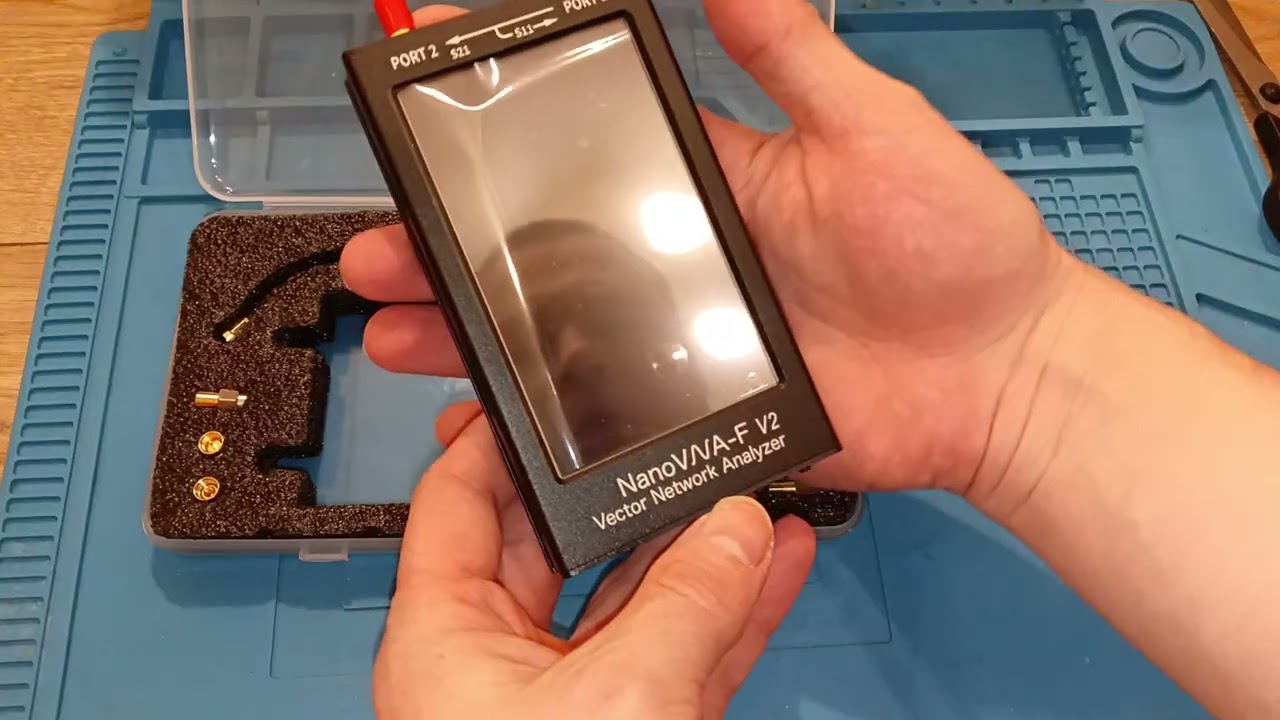 Распаковка NanoVNA F V2