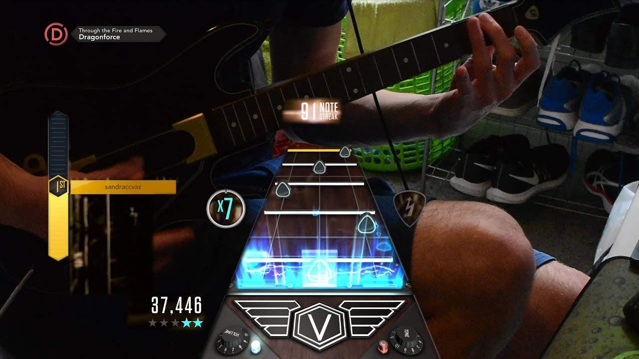 Dragonforce - Through The Fire and Flames - 100% FC Expert (Guitar Hero Live)