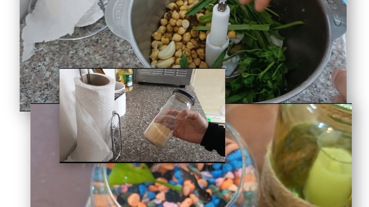 طير الحب الجديد 🦜 سويت حمص بودرة+فطورنا دجاج بالحمص 🥘 ترتيبات في المطبخ
