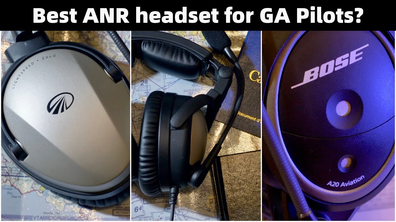 Best ANR headsets for GA Pilots