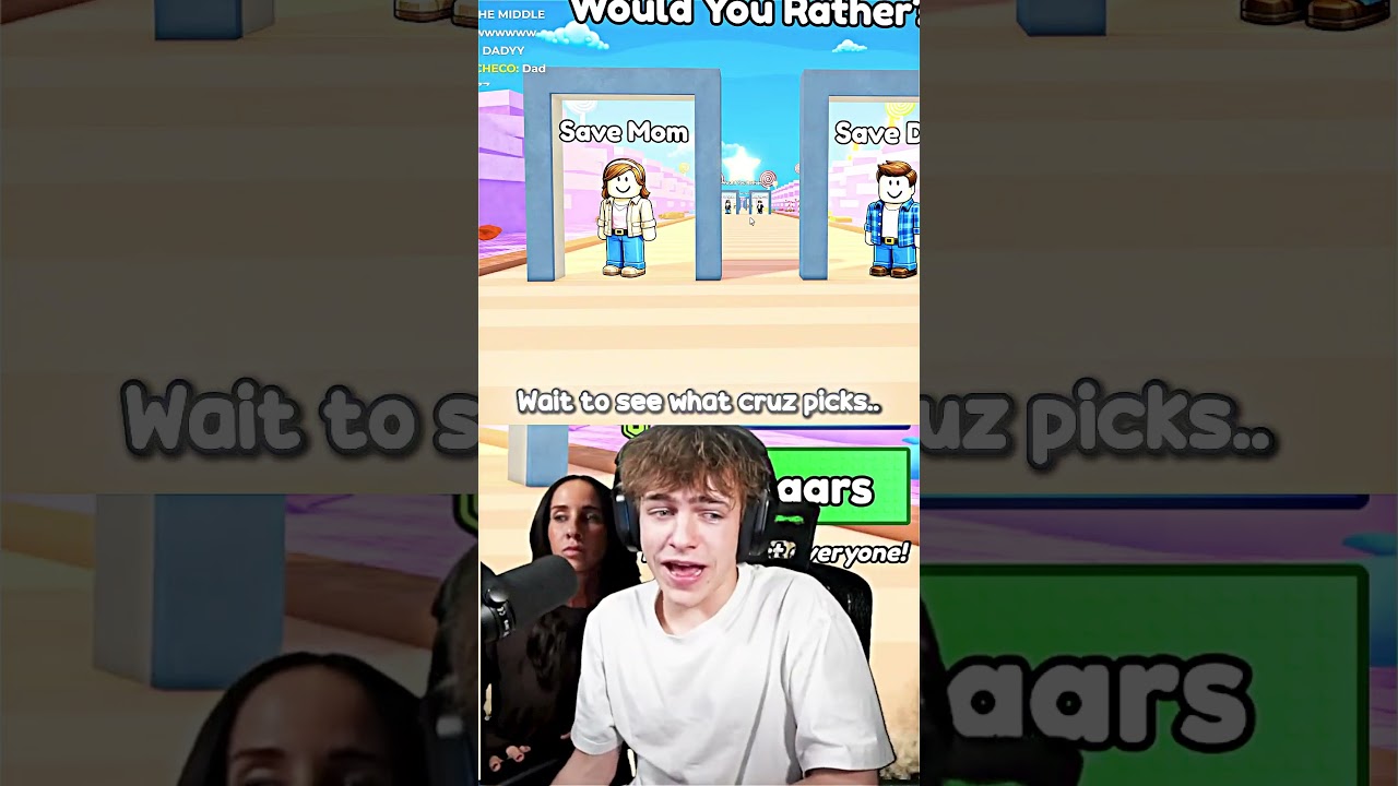 When Cruz's Mom And Dad Asked Cruz To Save THEM But Cruz Did THIS... #stealabrainrot