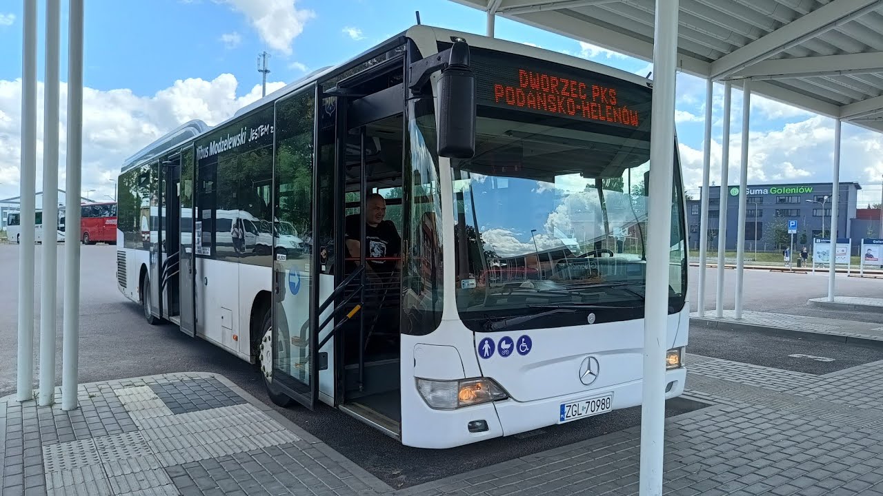[SPECJAŁ NA 200 SUBÓW] Goleniów, linia 1, Mercedes-Benz Citaro O530LE Ü #ZGL 70980