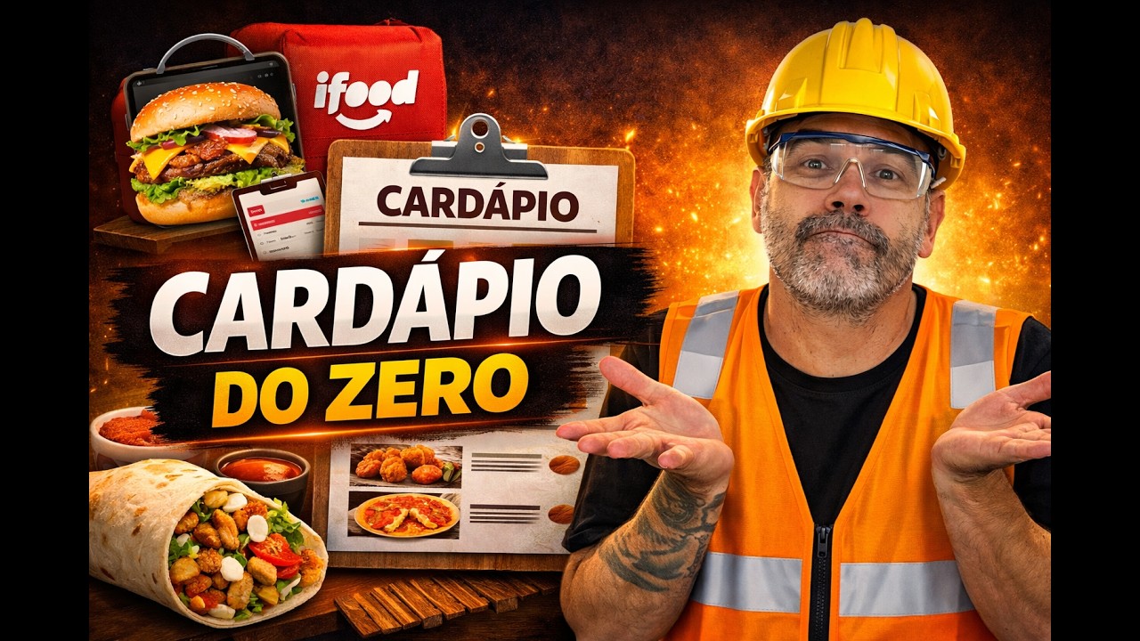 Como montar um cardápio do zero no iFood