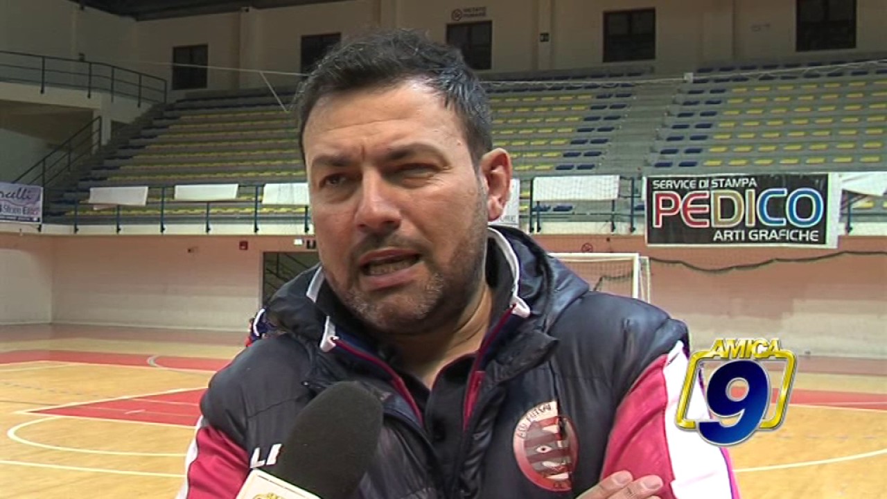 Futsal Barletta - Cus Molise 3-3 | Post Gara Leo Ferrazzano - Coach Futsal Barletta
