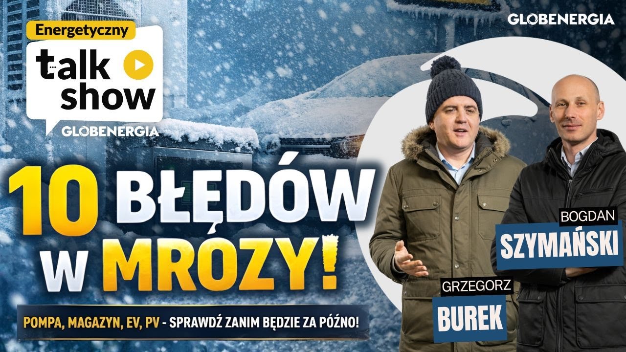 10 błędów podczas mrozów - pompa ciepła, magazyn energii i samochód elektryczny. Jak uniknąć awarii?