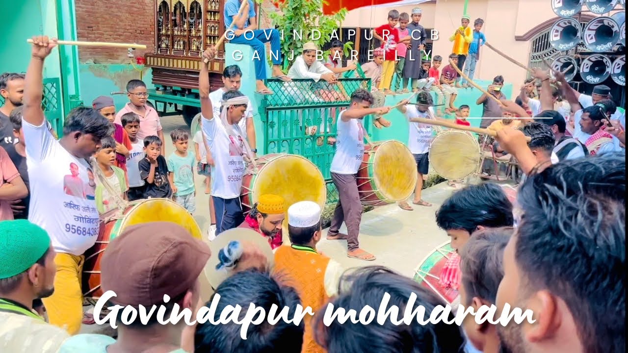 Govindapur mohharam Bareilly Muharram Sharif  Bhura bhai ke number band Jodi ya Hussain
