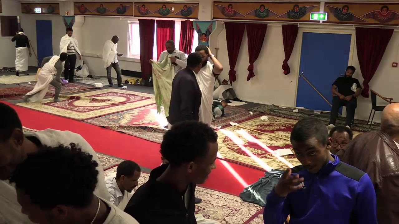 Eritrean orthodox tewahdo Q.maryam church Oslo Norway.   03/05/2024 ዓርቢ ስቕለት