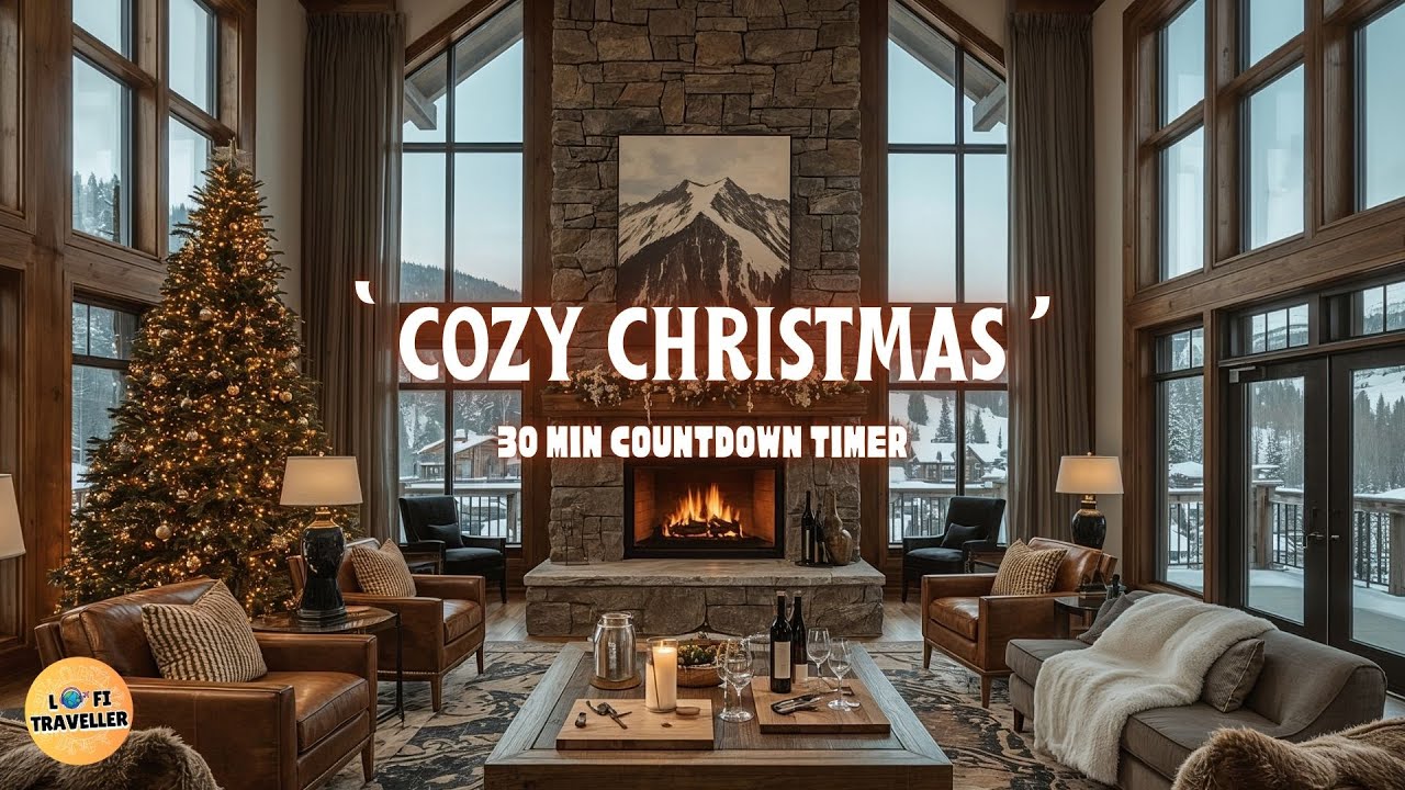 Relaxing Lofi Christmas Music ❄️✨| 30 mins of Cozy Winter Beats for Focus & Calm