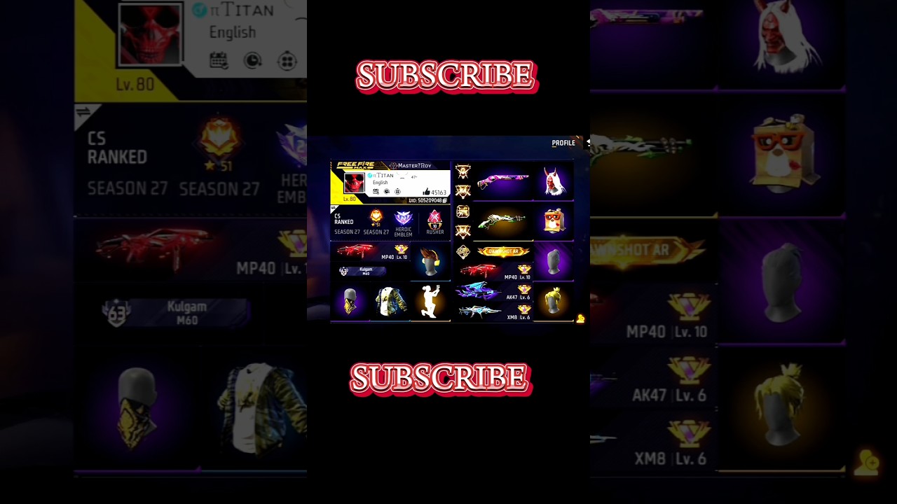 Wait for Enemy Profile🤐 #ffshorts #tgrnrz #therssplaying #foryiu #foryoupage #foryoubage #ytshorts 👆