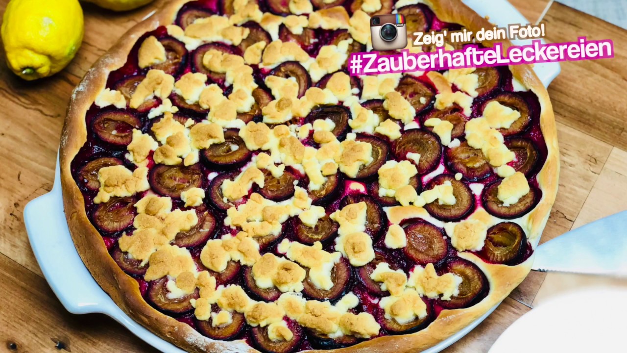 🍰 ZWETSCHGENKUCHEN 😍 auf der ➡️ White Lady 💞 Zauberhafte Leckereien mit Pampered Chef