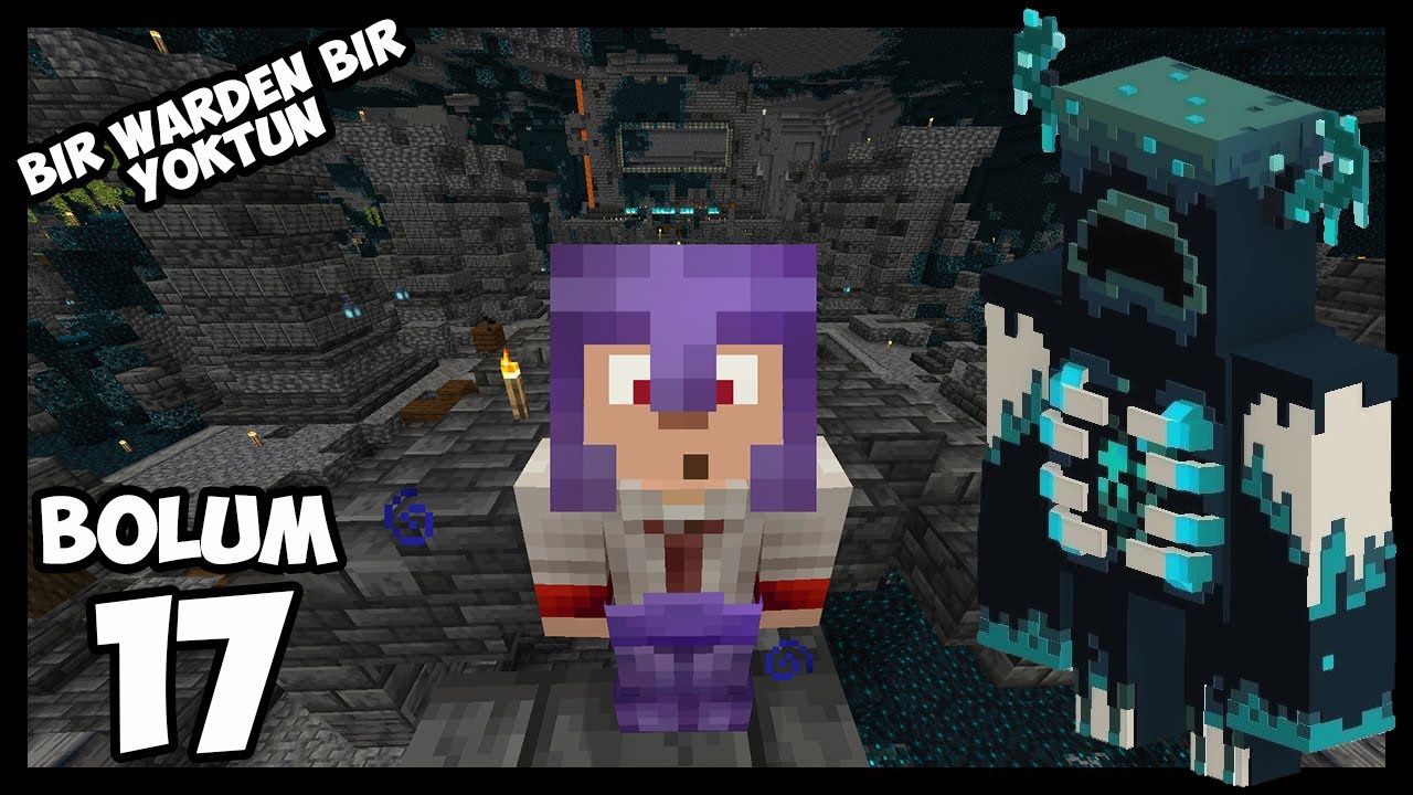 WARDEN ve DEVASA ANTİK KENT | Minecraft Efsane Survival | S3 Bölüm 17