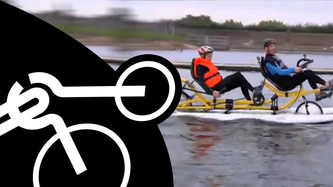 The Gadget Show - Amphibious AZUB TWIN tandem