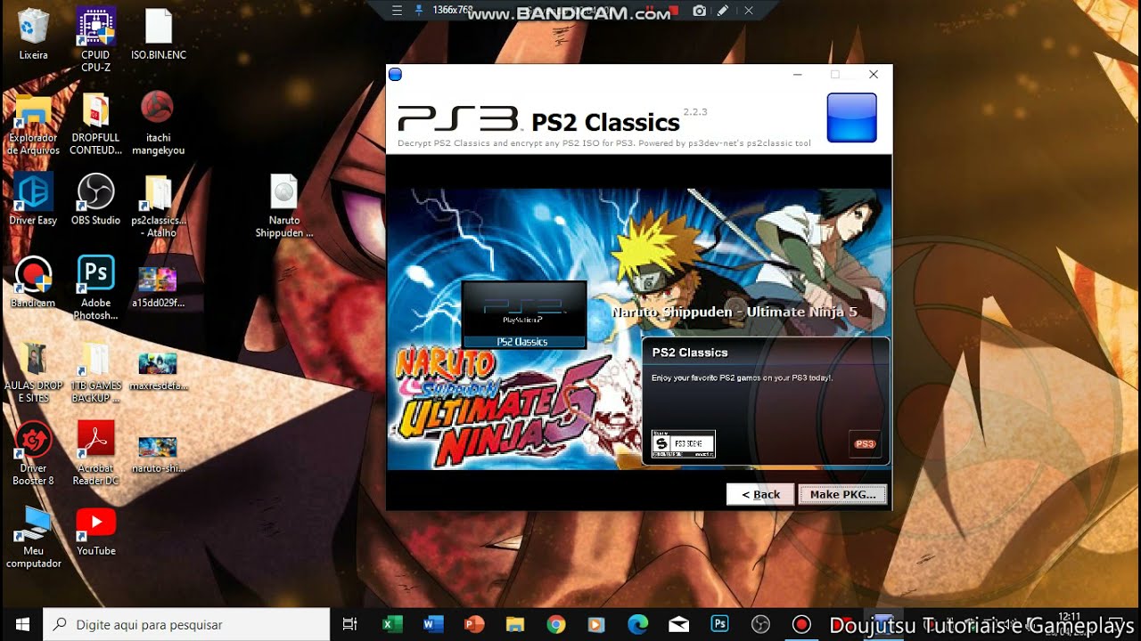 Converter Jogos PS2 ISO para PS3 PKG