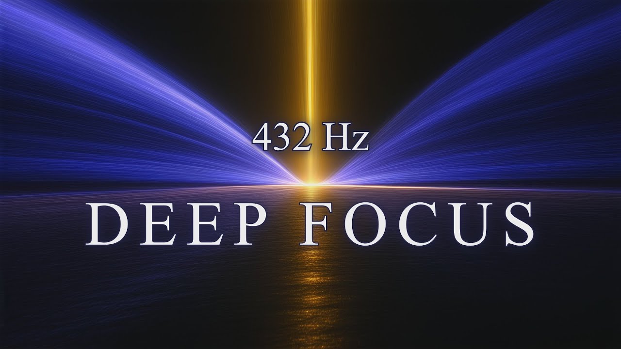 432 Hz Deep Focus Music - ADHD Relief (version without drum sounds)