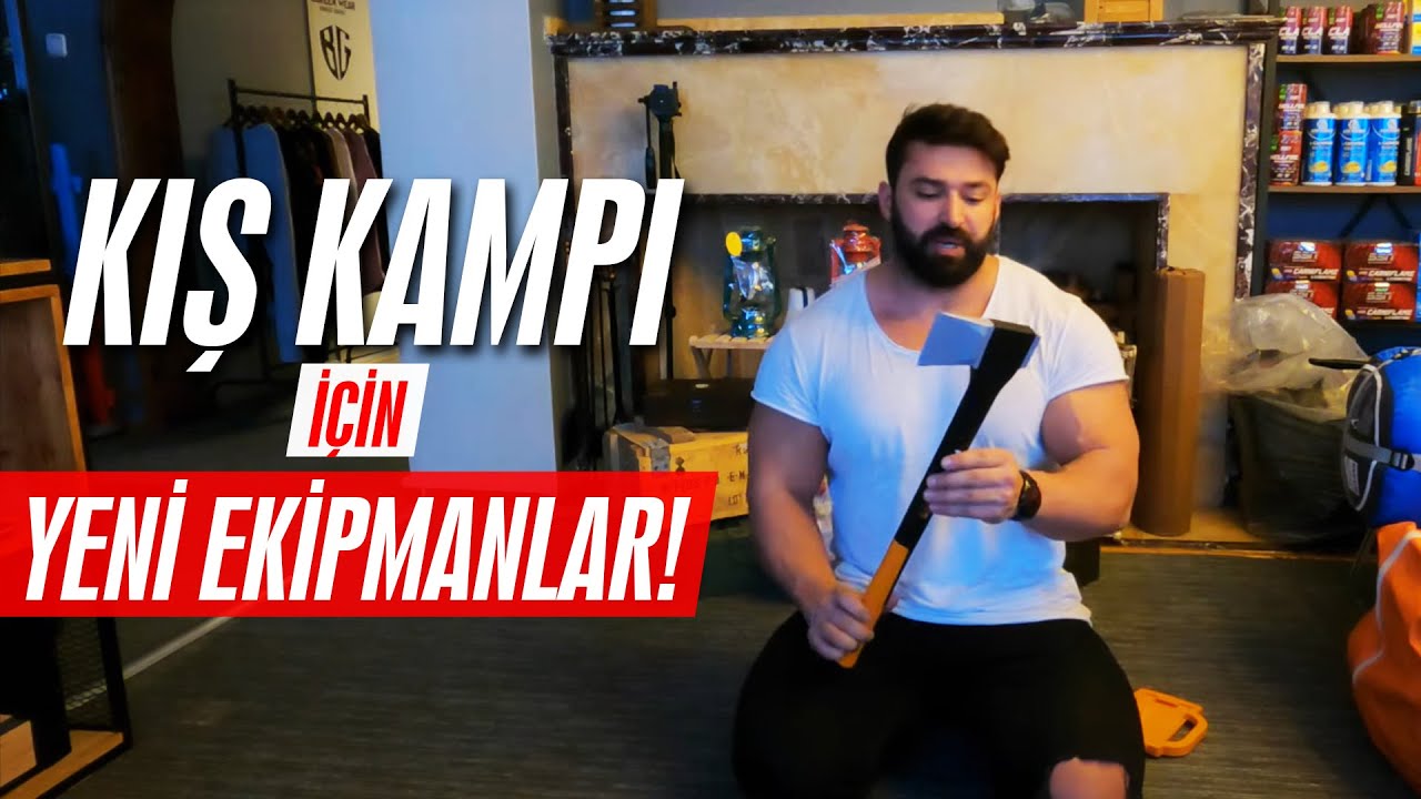 Kış kampı için aldığım ekipmanlar | Kar kampına gidiyoruz !