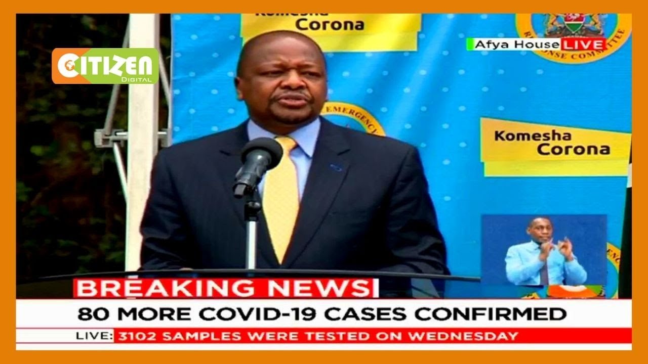 80 new positive cases confirmed in the last 24 hours bringing the total to 1109