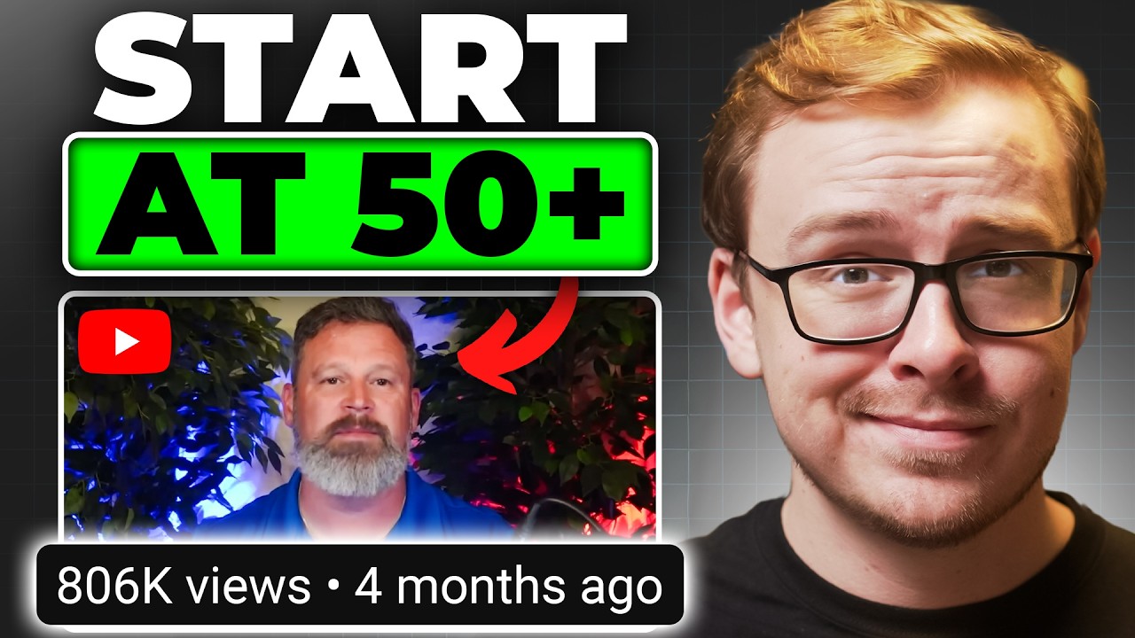 How To Start A YouTube Channel At 50+ Years Old