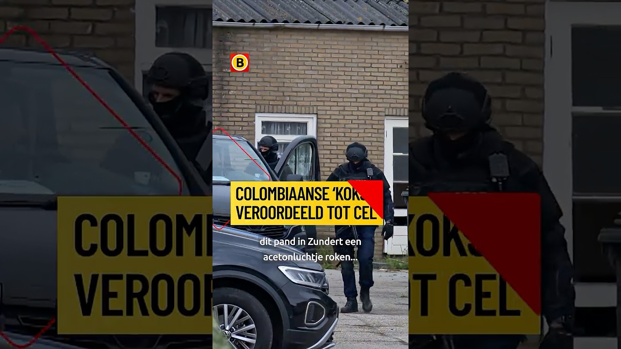 Celstraf voor Colombianen die drugslab in Brabant runden | #112nieuws