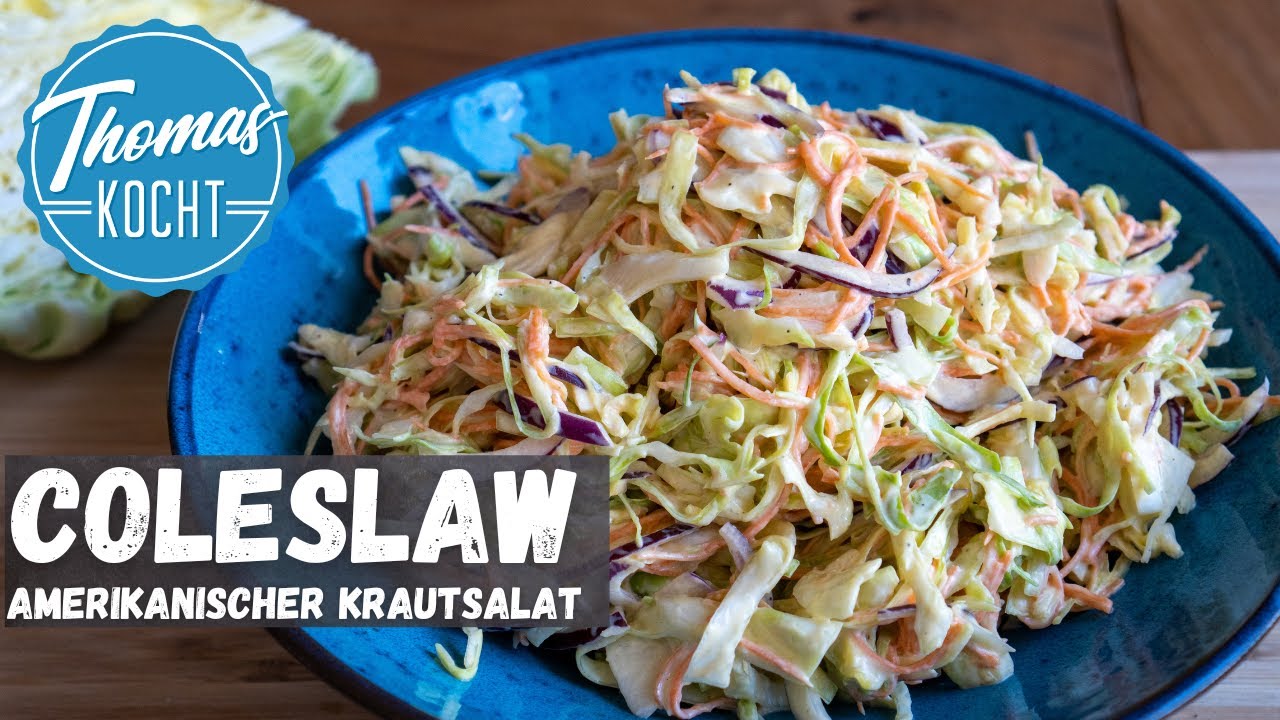 Coleslaw- amerikanischer Krautsalat