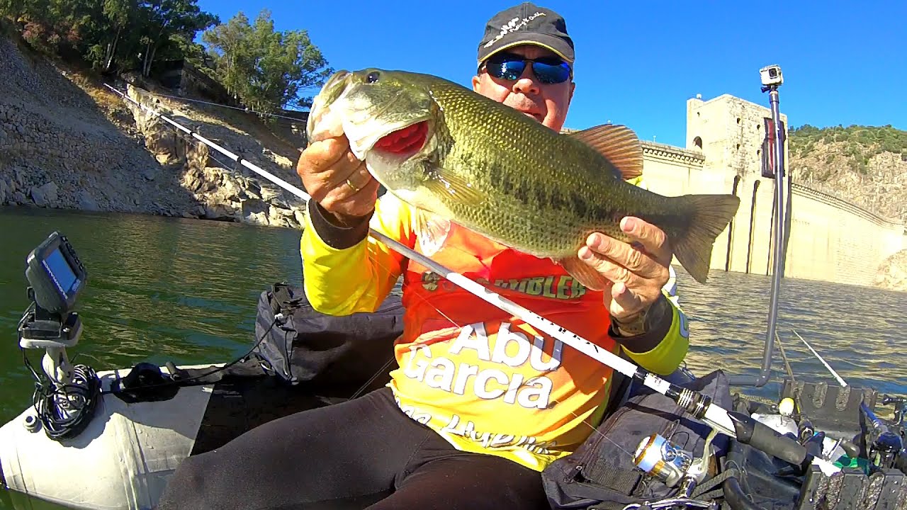 PESCA DEL BLACK BASS DESDE PATO, SIERRA DE ANDUJAR