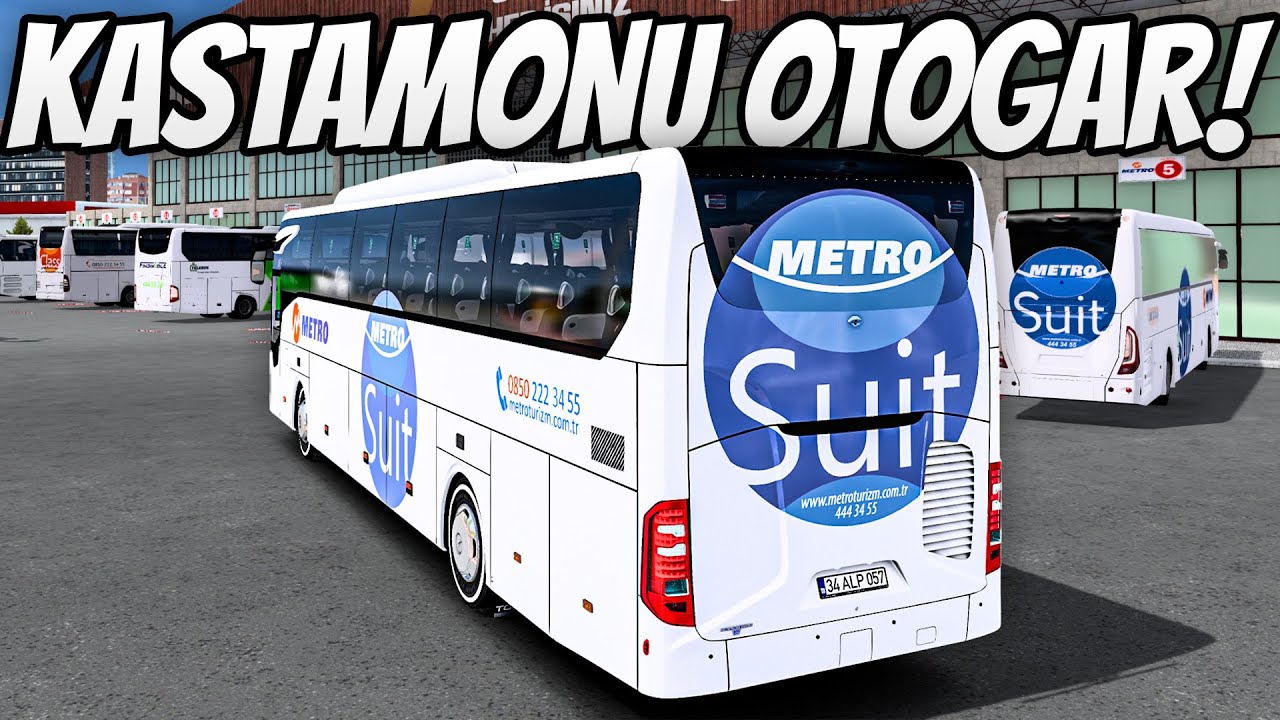 MERCEDES TOURISMO İLE KASTAMONU SEFERİ !!! - ETS 2 TÜRKİYE HARİTASI GERÇEK YOLLAR MODU